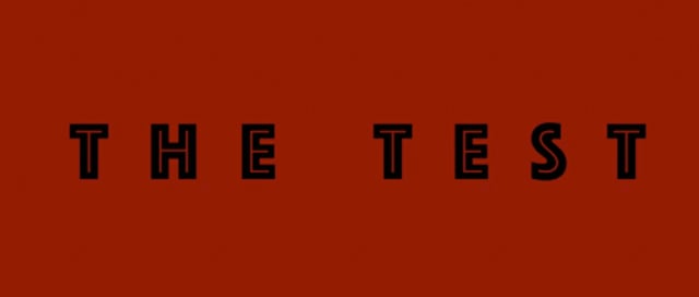 The Test - (Micro Short)